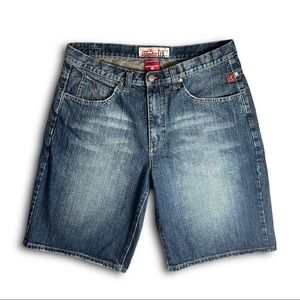 Shady Ltd. denim shorts jorts